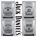 【Jack Daniel's】 ジャックダニエル グラス＋コースター セット 公認ライセンス製品米国輸入取寄せ品 代引不可 From USA