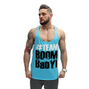 【あす楽】 BOOMBabY! Clothing ブーンベイビー レックスグリフィン ブランド LEX GRIFFIN　ウエアグラフィック タンクトップ フィジークウエア【サイズ：M】【送料無料】【トップス単品】【在庫限品】