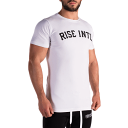 【あす楽】 ジムウエア RISE GYM GEAR/ライズジムギアHeritage Shirt ヘリテージ Tシャツカラー:WhiteRISE GYM GEAR...