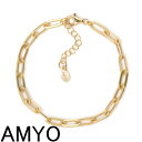 AMY O エイミーオー ブレスレット 海外ブランド ジュエリー アクセサリー ゴールドブレスレット レディース ティックリンクチェーン ブレスレット ゴールドヴェルメイユ リンクチェーン ブレスレット 重ね着け アクセサリ レディース ブレスレット アクセサリー 送料無料(4)
