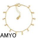 AMY O エイミーオー ブレスレット 海外ブランド ジュエリー アクセサリー ゴールドブレスレット レディース スターバーストダングルブレスレット ゴールドヴェルメイユ キュービックジルコニア 重ね着け アクセサリ レディース ブレスレット アクセサリー 送料無料(4)