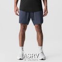 ASRV エステティックレボリューション ハーフパンツ 海外ブランド 大きいサイズ スポーツウェア ショートパンツ メンズ ジム 太もも ショート丈 ジップポケ...