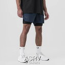 ASRV エステティックレボリューション ハーフパンツ 海外ブランド 大きいサイズ スポーツウェア ショートパンツ メンズ ジム バックポケット 筋トレ タイツ...
