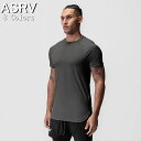 ASRV エステティックレボリューション Tシャツ 海外ブランド 大きいサイズ スポーツウェア Tシャツ メンズ 半袖 スリムフィット ジム 筋トレ スポーツ ...