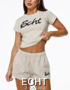 ECHT トレーニングウェア Tシャツ レディース 海外ブランド 大きいサイズ スポーツウェア Tシャツ レディース ジム 筋トレ 半袖 クロップ丈 スリムフィ...