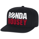 UFC 総合格闘技 UFCキャップ MMA ビーニーキャップ 格闘技 UFC Octagon Snapback Cap Ronda RouseyUFC オクタゴンスナップバックキャップ Ronda Rouseyカラー：Reebok BLACKUFC総合 【送料無料】【納期約2から3週間前後】