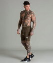 MACHINE FITNESS トレーニングウエア 海外ブランドボディビル ウェア フィジーク ハーフパンツ メンズメンズ ハーフパンツ カットオフ トレーニングショーツマシンフィットネス フィジーク 送料無料 【ボトムス単品】(4)