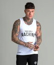 MACHINE FITNESS トレーニングウエア 海外ブランドボディビル ウェア フィジーク タンクトップ メンズメンズ タンクトップ テックファブリック マ...
