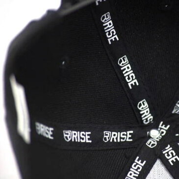 RISE GYM GEAR ライズジムギア トレーニングウエアボディビル ウェア 筋トレ リフティングストラップ ジム小物RISE キャップ クラシック スナップバック キャップ 黒Mark Fitt マークフィット フィジーク 送料無料 取寄せ
