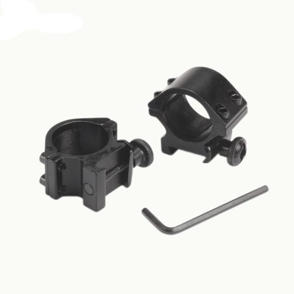 JPLAMPのマウントリング 20mmレール対応マウントレールサイズ20mm リングサイズ25.4mm 2個セットエアガン 電動ガン ガスガン用【輸入品】【送料無料】｜アングル3