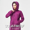 SQUAT WOLF スクワットウルフ パーカー レディース 大きいサイズ スポーツウェア パーカー レディース スポーツ トラックスーツ パーカー 筋トレ ジ...