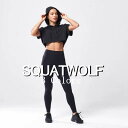 SQUAT WOLF スクワットウルフ パーカー レディース 大きいサイズ スポーツウェア パーカー レディース スポーツ クロップ丈 筋トレ ストレッチ 撥水...
