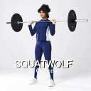 SQUAT WOLF スクワットウルフ Tシャツ レディース 大きいサイズ スポーツウェア Tシャツ レディース ジム 筋トレ ヨガ 長袖 ストレッチ メッシュバックパネル ラボ360 トレーニング ロングTシャツ フィジーク レディース ボディビル 【取寄】【トップス単品】