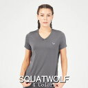 SQUAT WOLF スクワットウルフ Tシャツ レディース 大きいサイズ スポーツウェア 海外ブランド Tシャツ レディース ジム 筋トレ ヨガ 半袖 トレー...