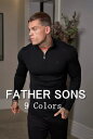 FATHER SONS ファーザーサン UK発 マッチョ向け ラグジュアリーウェア ポロシャツ メンズ 長袖 マッスルフィット フィジーカー ポロシャツ ニット...
