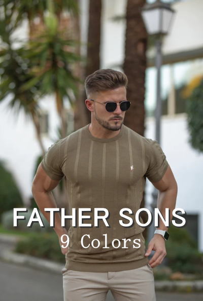 FATHER SONS ファーザーサン UK発 マッチョ向け ラグジュアリーウェア Tシャツ メンズ マッスルフィット フィジーカー Tシャツ 半袖 ストレッチ ボディビル タイトフィット クラシック VネックTシャツ フィジーク ウェア ボディビル マッスルウェア 【トップス単品】