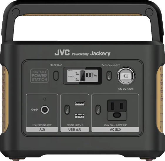 JVC-BNRB37 ポータブル電源 JVC コンパクトモデル 375Wh