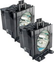 ET-LAD55W CBHパナソニックプロジェクター用 汎用交換ランプ 【2灯セット】純正互換品 新品・送料無料 欠品納期1週間〜
