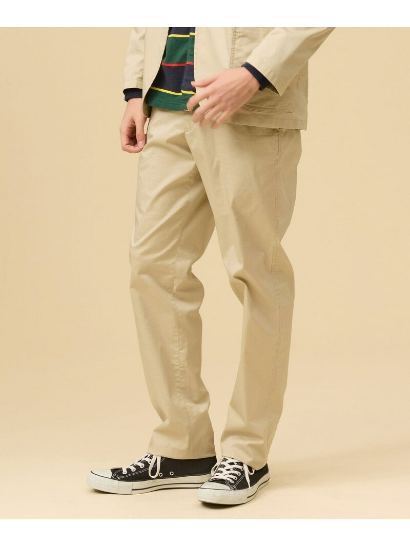 Rakuten - グリストーンツイル スリムテーパード パンツ J.PRESS ジェイプレス パンツ その他のパンツ ネイビー カーキグリーン ベージュ【送料無料】[Rakuten Fashion]