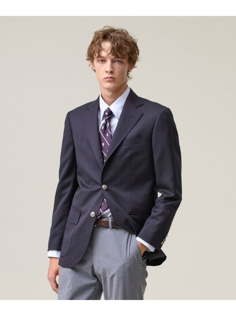 【定番】クリアサージ 3Bブレザー / 銀釦 / 総裏 / Authentic-Fit J.PRESS ジェイプレス ジャケット・..