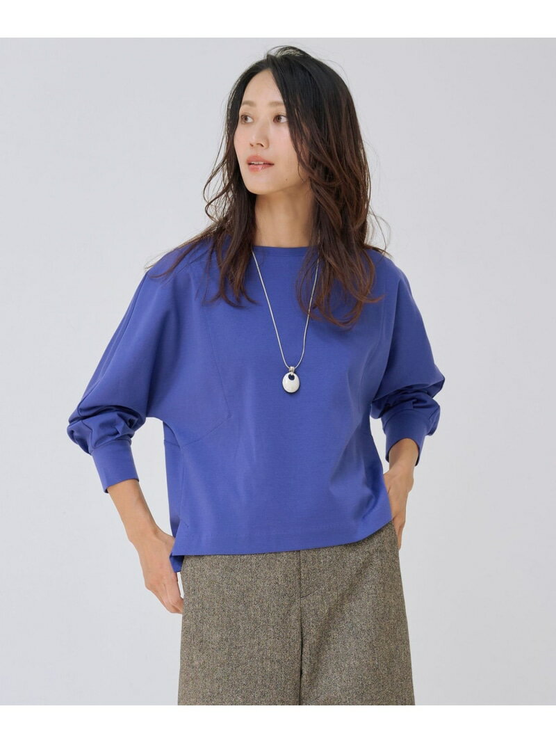 Rakuten - 【SALE／40%OFF】ポンチ ボートネック カットソー J.PRESS ジェイプレス トップス カットソー・Tシャツ ベージュ ブルー【RBA_E】【送料無料】[Rakuten Fashion]