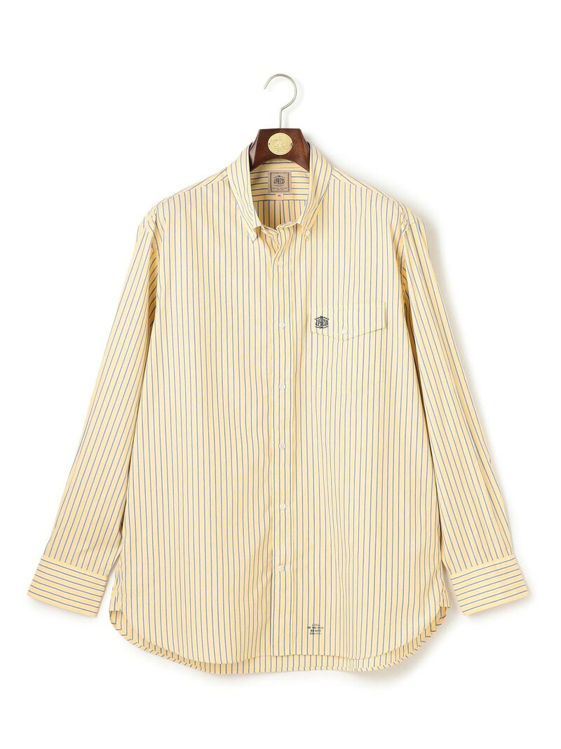 Rakuten - 【KING SIZE】ブロードマルチストライプ シャツ / B.D. J.PRESS ジェイプレス トップス シャツ・ブラウス イエロー グリーン【送料無料】[Rakuten Fashion]