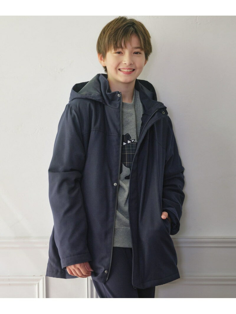 Rakuten - 【140-170cm】ライナー付き 3WAYコート J.PRESS ジェイプレス ジャケット・アウター その他のジャケット・アウター グレー ネイビー【送料無料】[Rakuten Fashion]
