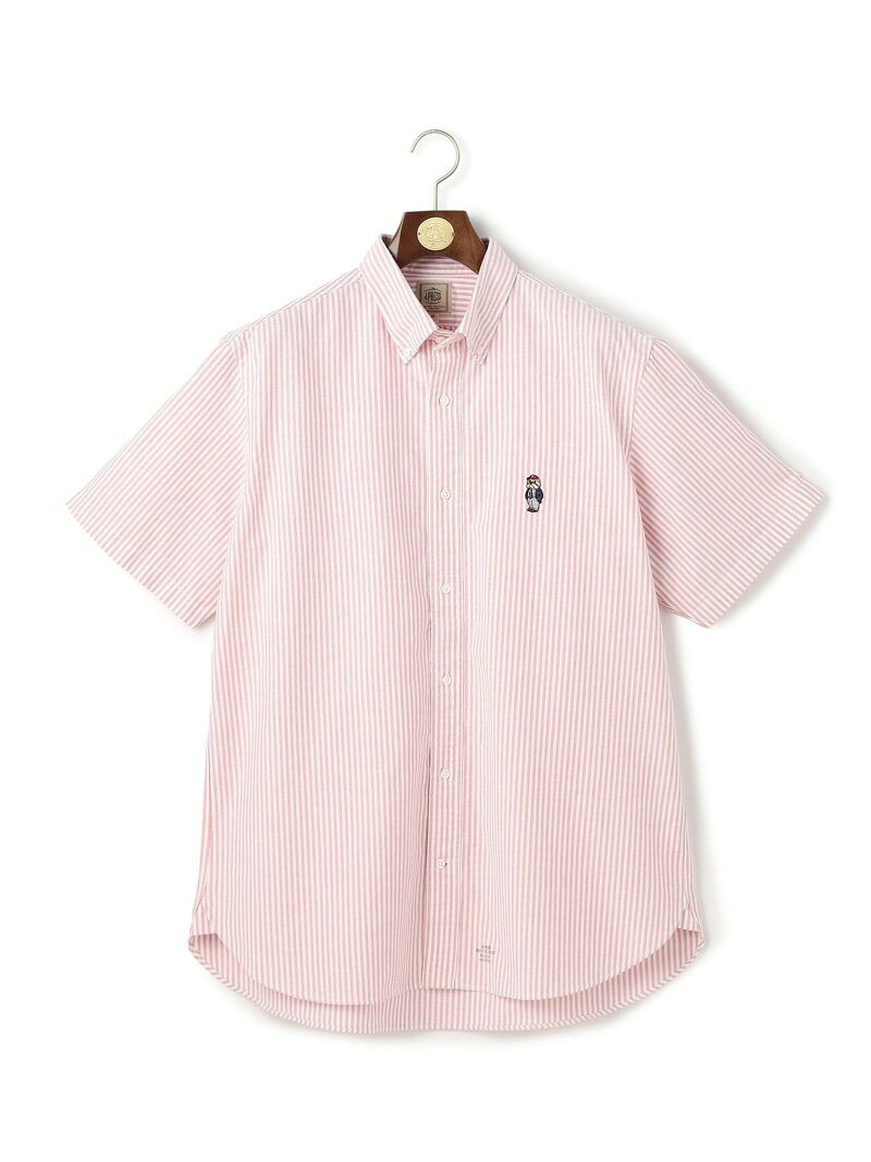 樂天商城 - 【KING SIZE / BULLDOG BOY】オックスフォード 半袖シャツ / B.D. J.PRESS ジェイプレス トップス シャツ・ブラウス ホワイト ネイビー レッド【送料無料】[Rakuten Fashion]