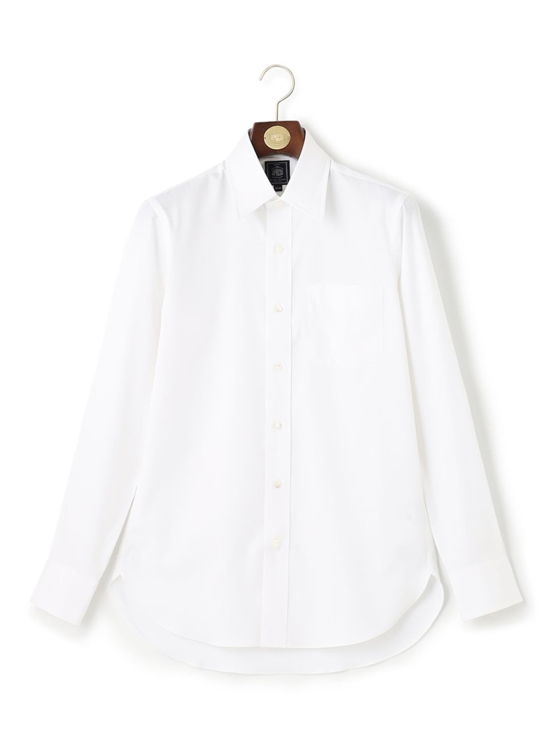 【定番】【PREMIUM PLEATS / 形態安定】ピンオックス ドレスシャツ / レギュラー J...