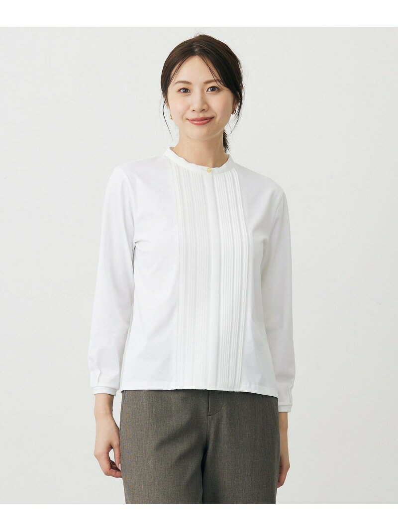 Rakuten - 【SALE／40%OFF】プレーティングジャージー カットソー J.PRESS ジェイプレス トップス カットソー・Tシャツ グレー ホワイト【RBA_E】【送料無料】[Rakuten Fashion]