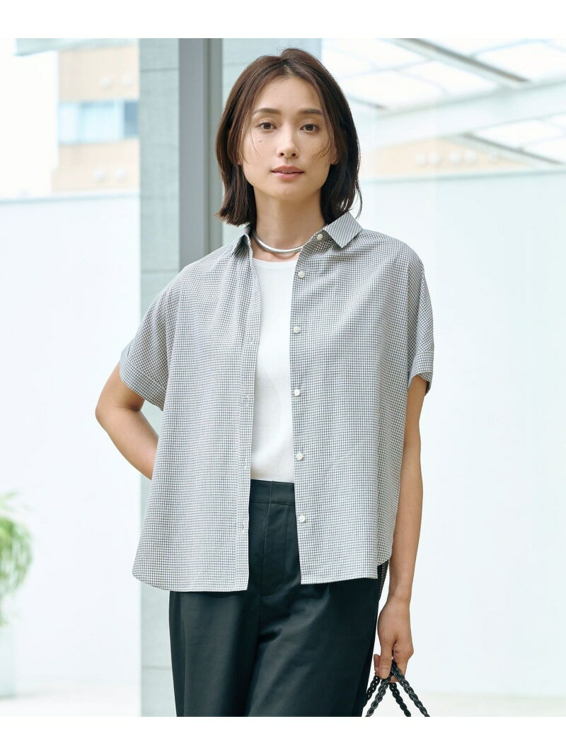 Rakuten - 【SALE／50%OFF】【洗える】SHEER ギンガム シャツ ブラウス J.PRESS ジェイプレス トップス シャツ・ブラウス ホワイト【RBA_E】【送料無料】[Rakuten Fashion]