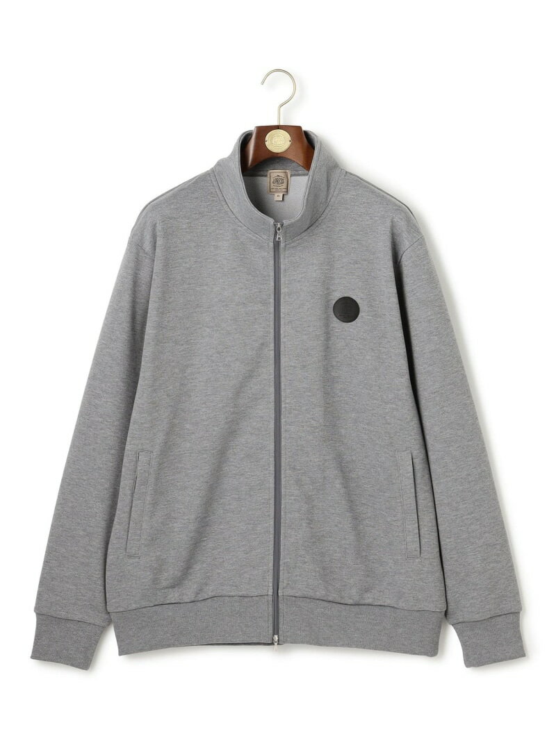 【KING SIZE】オーバルワンポイント トラックジャケット J.PRESS ジェイプレス トップス その他のトップス ネイビー グレー【送料無料】[Rakuten Fashion]