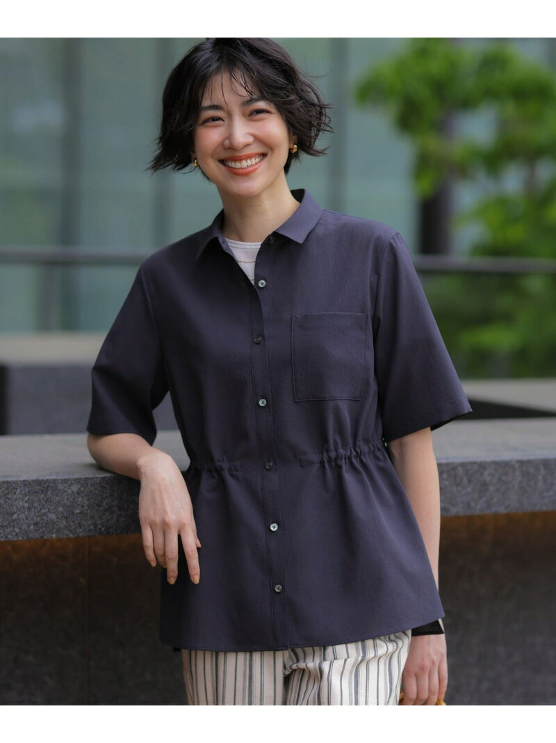 Rakuten - 【WEB限定】アキハ BREEZE COOL シャツ ブラウス J.PRESS ジェイプレス トップス シャツ・ブラウス ブラウン グレー【送料無料】[Rakuten Fashion]