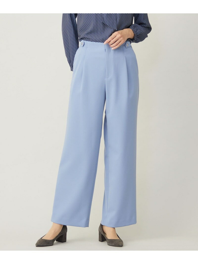 Rakuten - 【SALE／50%OFF】【洗える】ノルディスバックスキン ワイド パンツ J.PRESS ジェイプレス パンツ その他のパンツ ネイビー ブルー【RBA_E】【送料無料】[Rakuten Fashion]
