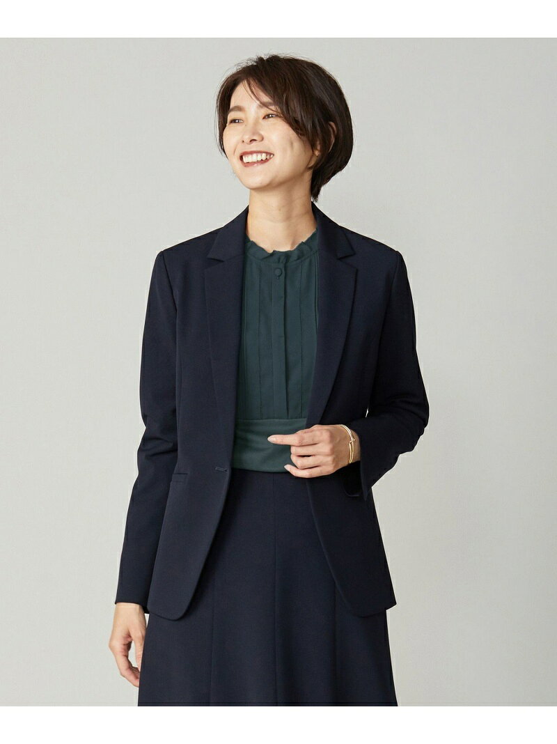 Rakuten - 【洗える】アルガンシルク テーラード ジャケット J.PRESS ジェイプレス ジャケット・アウター テーラードジャケット・ブレザー ネイビー ブラウン グレー【送料無料】[Rakuten Fashion]