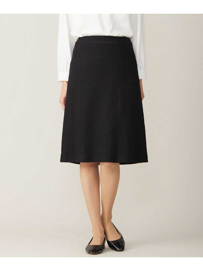Rakuten - 【SALE／50%OFF】【セットアップ対応】Light Tweed スカート J.PRESS ジェイプレス スカート ロング・マキシスカート ブラック ネイビー【RBA_E】【送料無料】[Rakuten Fashion]