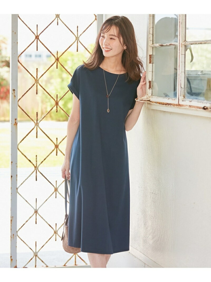 お歳暮 Rakuten Fashion Uvケア 消臭効果 接触冷感 コンパクトコットンスムース ワンピース J Press Ladies L ジェイプレス ワンピース 半袖ワンピース ネイビー ブラック ブラウン 送料無料 即納 Dekmantel Com