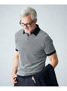 【SALE/30%OFF】【HYBRID LINEN】ニットポロシャツ J.PRESS ジェイプレス トップス ポロシャツ グレー ホワイト【RBA_E】【送料...