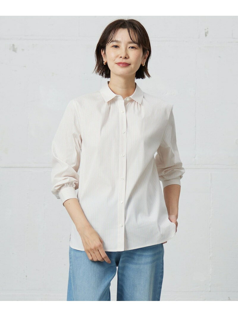 樂天商城 - 【SALE／50%OFF】【洗える】BEZ VEGA シャツカラー ブラウス J.PRESS ジェイプレス トップス シャツ・ブラウス ホワイト【RBA_E】【送料無料】[Rakuten Fashion]