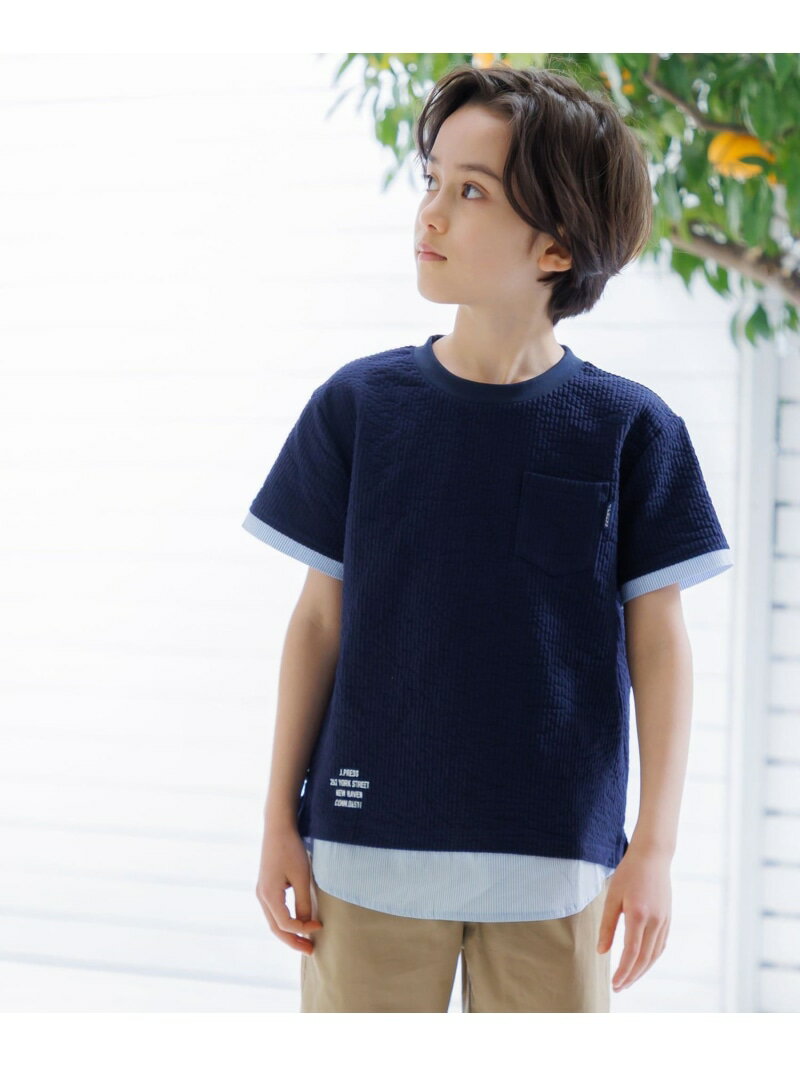 Rakuten - 【140-170cm】サッカージャージ J.PRESS ジェイプレス トップス カットソー・Tシャツ ブルー ネイビー【送料無料】[Rakuten Fashion]