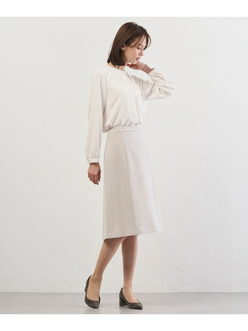 ��SALE��30%OFF�ۥ̡��ǥ����Хå����ƥ� �֥饦�� J.PRESS LADIES L �������ץ쥹 �ȥåץ� ����ġ��֥饦�� �ۥ磻�� �ͥ��ӡ���RBA_E�ۡ�����̵����[Rakuten Fashion]