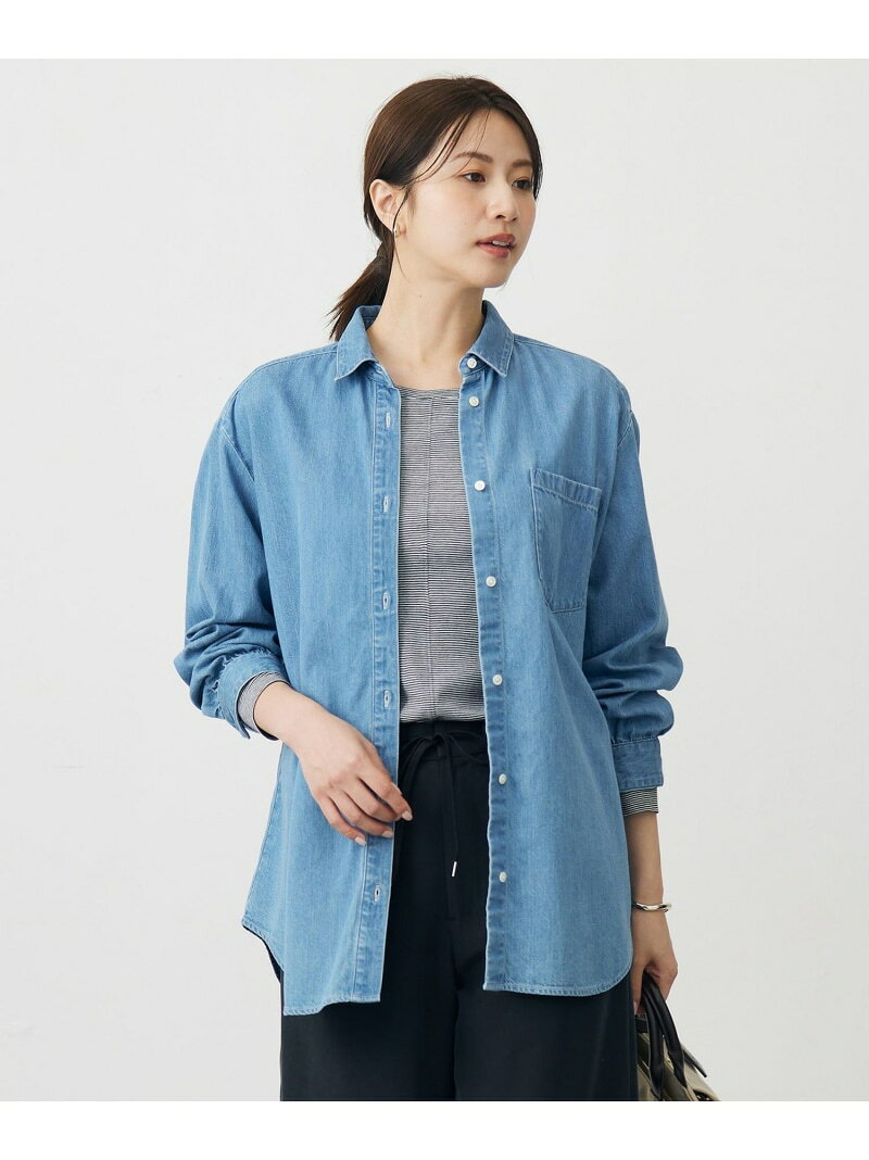 Rakuten - 【SALE／30%OFF】デニム シャツ J.PRESS ジェイプレス トップス シャツ・ブラウス【RBA_E】【送料無料】[Rakuten Fashion]