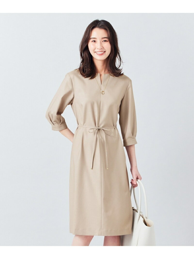 正規店仕入れの Fashion 洗える Oxijewelストレッチワンピース J Press Ladies L ジェイプレス ワンピース ワンピースその他 ベージュ ネイビー 送料無料 全国宅配無料 Www Linkschool Co Uk