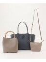 【SALE/30%OFF】【3点セット・A4サイズ収納可】マトリョーシカ トート バッグ J.PRESS ジェイプレス バッグ その他のバッグ ベージュ グレー...