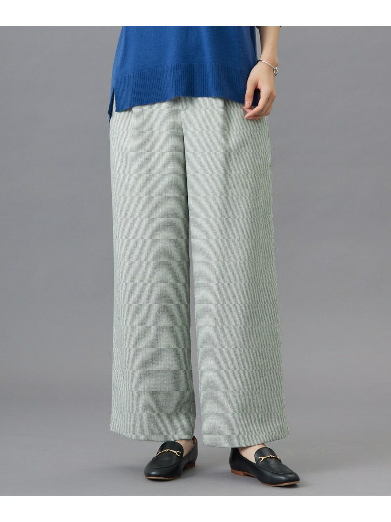 Rakuten - 【SALE／50%OFF】【洗える】TUMUGITOピンヘッド ワイド パンツ J.PRESS ジェイプレス パンツ その他のパンツ グレー ネイビー【RBA_E】【送料無料】[Rakuten Fashion]