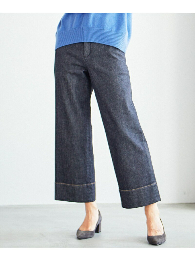 y􂦂z 10oz Stretch Denim Z~Ch pc J.PRESS LADIES L WFCvX pc ̑̃pc ubN O[ lCr[yz[Rakuten Fashion]