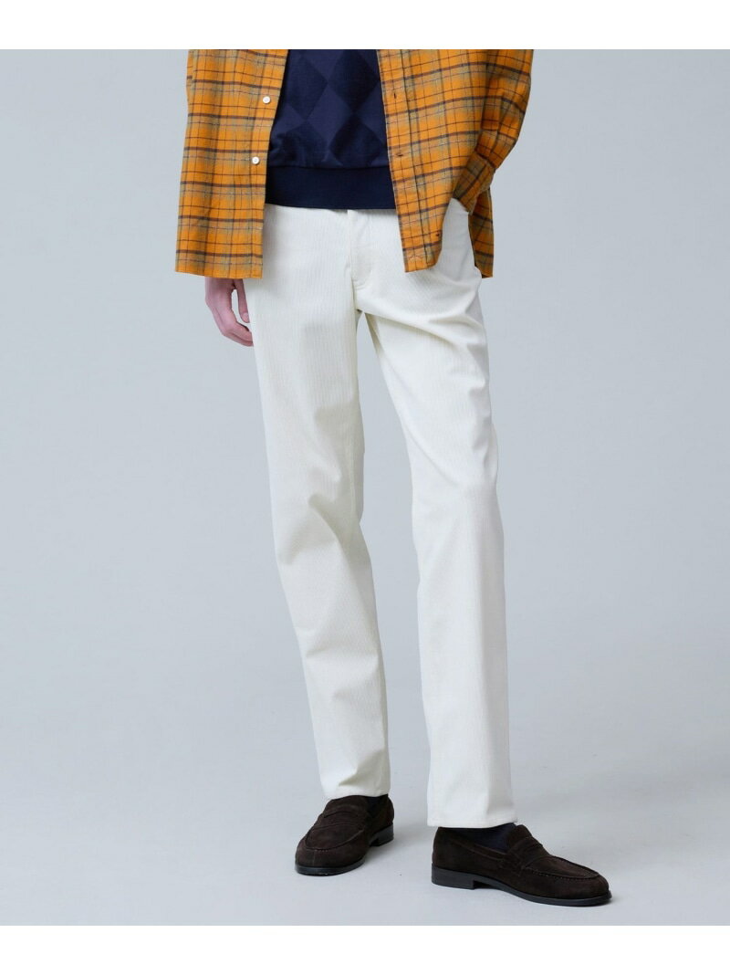 Rakuten - 【SALE／20%OFF】【ストレッチ】トリコットコーデュロイ5ポケット パンツ J.PRESS ジェイプレス パンツ その他のパンツ ネイビー カーキグリーン ホワイト【RBA_E】【送料無料】[Rakuten Fashion]