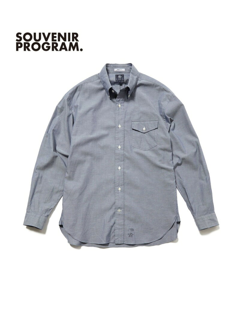 【J.PRESS ORIGINALS】【UNISEX】Cotton Dangary B.D. Shirt / Baggy-Fit J.PRESS ジェイプレス トップス シャツ ブラウス ネイビー【送料無料】 Rakuten Fashion