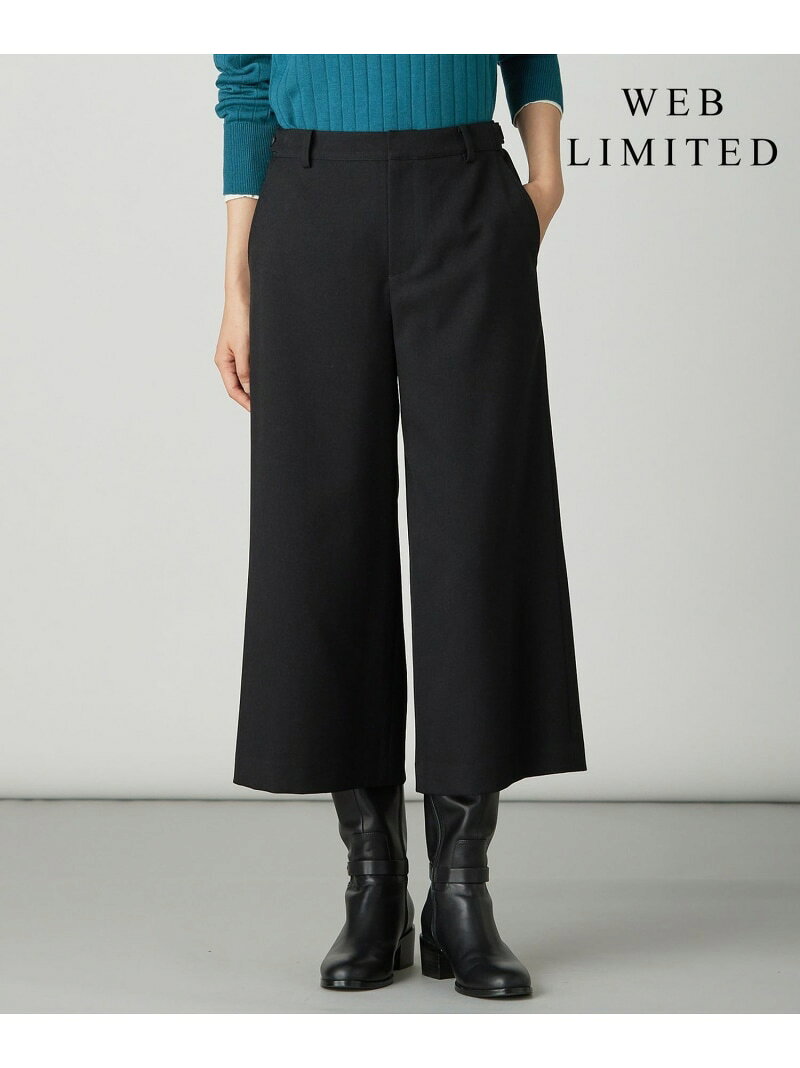 Rakuten - 【SALE／40%OFF】【WEB限定カラーあり】ツムギートflannel クロップド パンツ J.PRESS LADIES L ジェイプレス パンツ その他のパンツ ベージュ ネイビー ブラック グレー【RBA_E】【送料無料】[Rakuten Fashion]