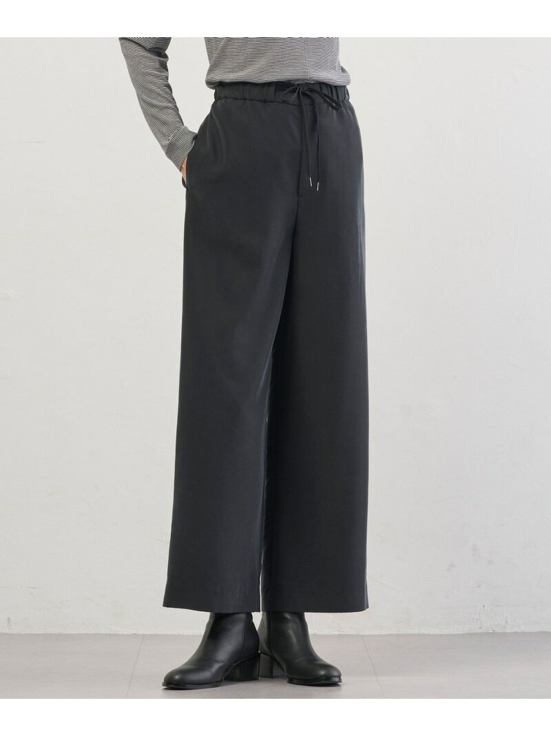 Rakuten - 【SALE／50%OFF】ピーチポプリン ワイド パンツ J.PRESS LADIES L ジェイプレス パンツ その他のパンツ ブラウン ベージュ ブラック【RBA_E】【送料無料】[Rakuten Fashion]